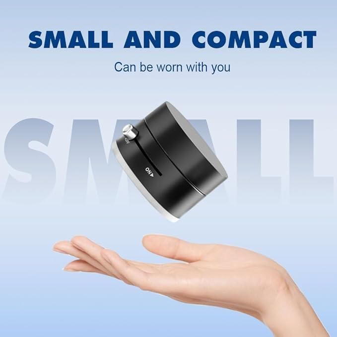 Vacuum Magnetic Suction Phone Holder – Foldable, 360° Rotatable, Strong Double-Sided Mount for All Phones