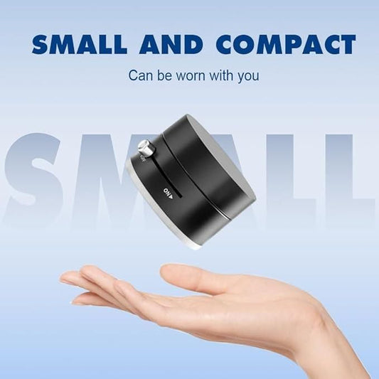 Vacuum Magnetic Suction Phone Holder – Foldable, 360° Rotatable, Strong Double-Sided Mount for All Phones