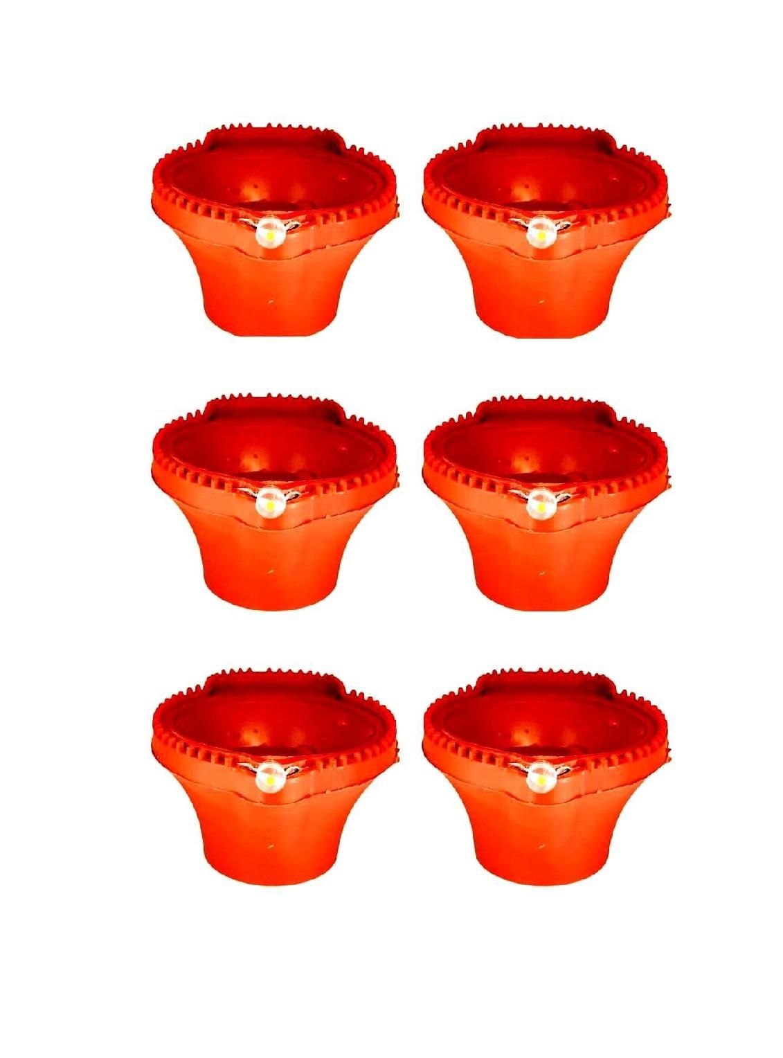 Led Light Water Sensor Diyas Plastic with, Ambient Lights, (Pack of 6/12/18/24)